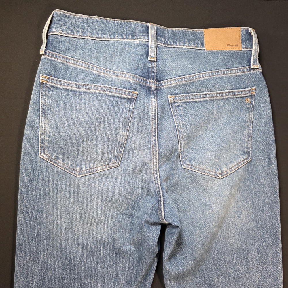 Madewell The Perfect Vintage Jean, Medium Blue Denim Jeans, Womens Size 27 - Picture 10 of 14